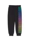 VERSACE LITTLE GIRL'S & GIRL'S GRECA PRINT SWEATPANT,400014180568