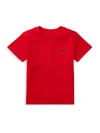 Polo Ralph Lauren Kids' Logo Cotton Jersey T-shirt In Red