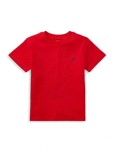 Ralph Lauren Kids' Little Boy's & Boy's Cotton Jersey T-shirt In Red