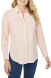 Foxcroft Kylie Non-iron Button-up Shirt In Pink Sugar