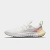Nike Women's Free Run 5.0 Running Sneakers From Finish Line In Summit White/platinum Tint/light Arctic