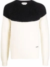 Alexander Mcqueen Cable Knit Wool And Cashmere Sweater In White