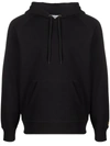 Carhartt Hoodie Sweatshirt Black Logo In Black