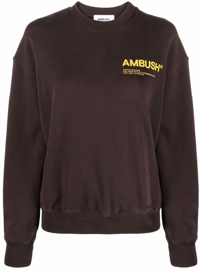 Ambush Brown Fleece Workshop Sweatshirt