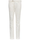 BERWICH WHITE  VELVET trousers