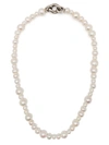 M COHEN PEARL-EMBELLISHED NECKLACE