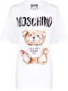 MOSCHINO TEDDY BEAR 印花长款T恤