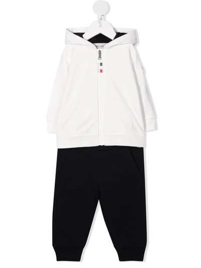 Moncler Babies' 两件式卫衣套装 In White