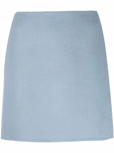 Emilio Pucci A-line Mini Skirt In Blau