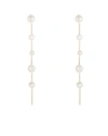 Cult Gaia Atum Pearl Drop Earrings In White