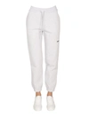 MSGM JOGGING trousers WITH LOGO PRINT,210629
