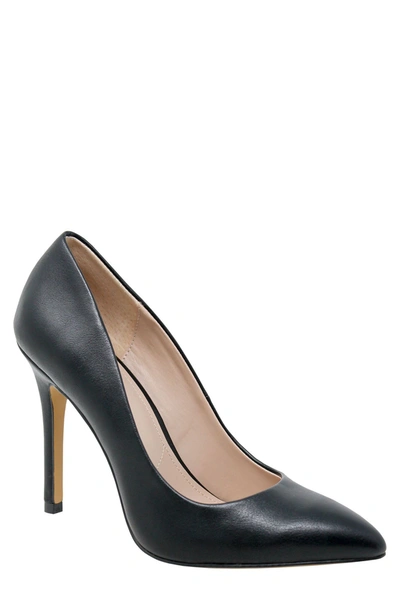 Charles By Charles David Pact Pointed Toe Pump In Black Smooth