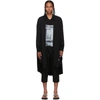 JULIUS BLACK ROBE SHIRT COAT