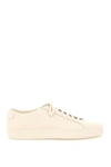 Common Projects Achilles Low Saffiano Leather Sneakers In Cremino (beige)
