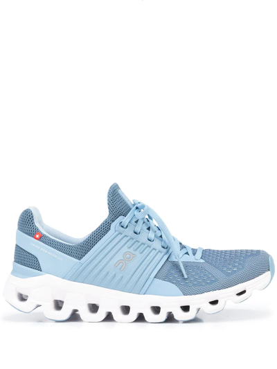 On Running Cloudswift Ridged-sole Trainers In Blue