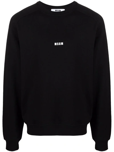 MSGM LOGO-PRINT SWEATSHIRT