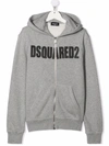 DSQUARED2 LOGO-PRINT BOMBER JACKET