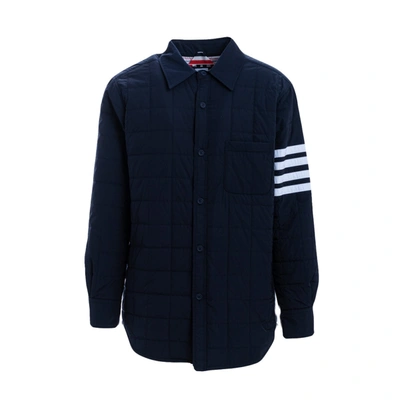 Thom Browne Jackets Blue