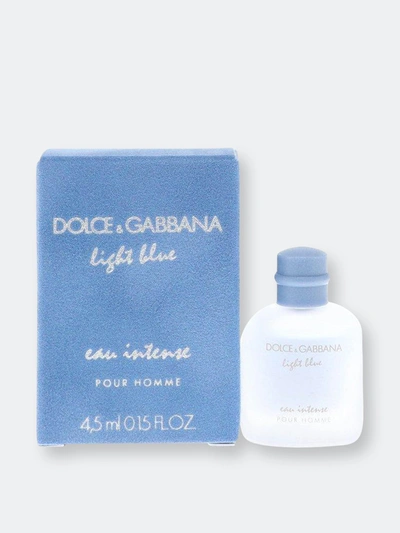 Pre-owned Dolce & Gabbana Royall Fragrances Light Blue Eau Intense By  Mini Edp .15 oz