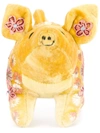 Anke Drechsel Embroidered Pig In Yellow