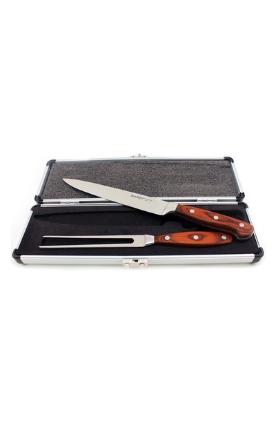 Berghoff International 3-piece Stainless Steel Carving Set With Case In Multi