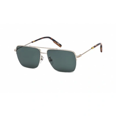 Ermenegildo Zegna Green Aviator Mens Sunglasses Ez0148-d 32n 62