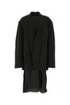 BALENCIAGA BLACK STRETCH POLYESTER DRESS   ND BALENCIAGA DONNA 38F