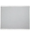 Brunello Cucinelli Square Cashmere Blanket In Grey