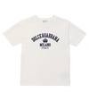 DOLCE & GABBANA LOGO棉质短袖T恤,P00591431
