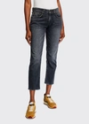 Rag & Bone Dre Low Rise Slim Boyfriend Jeans Aster In Night Ride