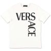 VERSACE YOUNG VERSACE T-SHIRT BIANCA IN JERSEY DI COTONE,10002391A013302W020