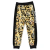 VERSACE YOUNG VERSACE PANTALONI STAMPA BAROCCA IN FELPA DI COTONE,10004421A013796B500