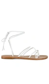 Raye Spur Sandal In White