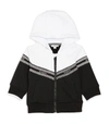 GIVENCHY KIDS TWO-TONE LOGO HOODIE (6-36 MONTHS),16533753