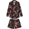 Desmond & Dempsey Signature Cotton Knit Pajama Set In Navy