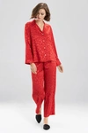 Natori Decadence Pajamas Set In Crimson