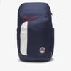 Nike Team Usa Elite Pro Basketball Backpack In Midnight Navy,white,university Red