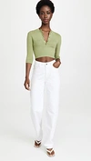 Joostricot 3/4 Sleeve Crop Top