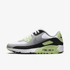 Nike Air Max 90 G Coated-mesh Golf Shoes In White,black,light Smoke Grey,particle Grey