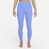 Nike Yoga Dri-fit Luxe Women's High-waisted 7/8 Infinalon Leggings In Royal Pulse,aluminum