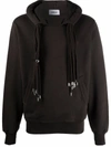 Ambush Embroidered Logo Multicord Cotton Hoodie In Braun