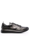 OFFICINE CREATIVE RACE LUX LOW-TOP LEATHER SNEAKERS