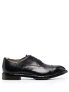 Officine Creative Temple Lace-up Oxford Shoes In Schwarz