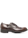 Officine Creative Calixte 001 Lace-up Shoes In Braun