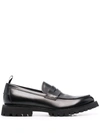 OFFICINE CREATIVE SLIP-ON CHUNKY LEATHER LOAFERS