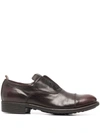 Officine Creative Calixte 003 Oxford Shoes In Braun