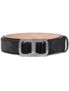 TOD'S LOGO-PLAQUE BELT