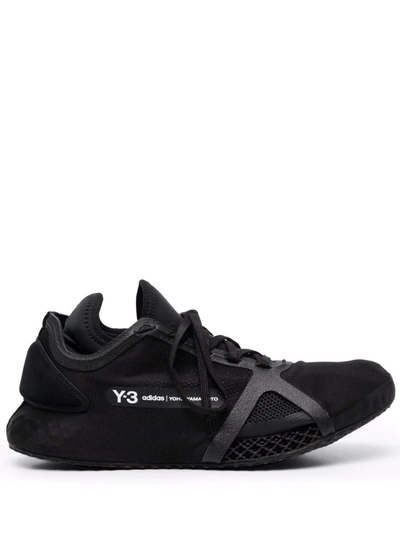 Y-3 X Adidas Runner 4d Iow Trainers In Black