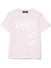 VERSACE LOGO-PRINT T-SHIRT