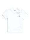 Ralph Lauren Baby Boy's Cotton Jersey T-shirt In White